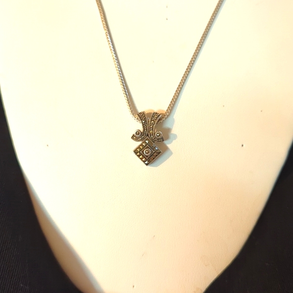 VTG Judith Jack pendant sterling - Picture 2 of 5